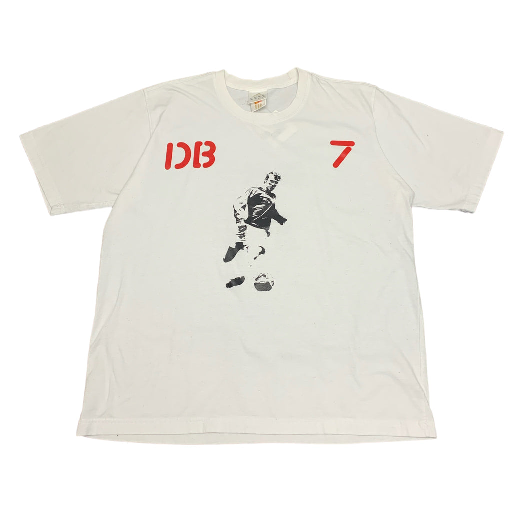 Y2K David Beckham Adidas Tee L