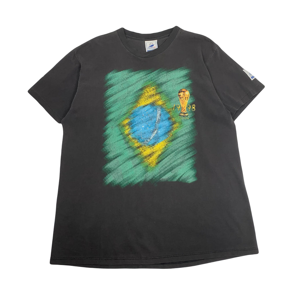 Adidas 1998 World Cup Brazil Flag Tee XL