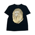 Bape Gold Head Graphic Tee S