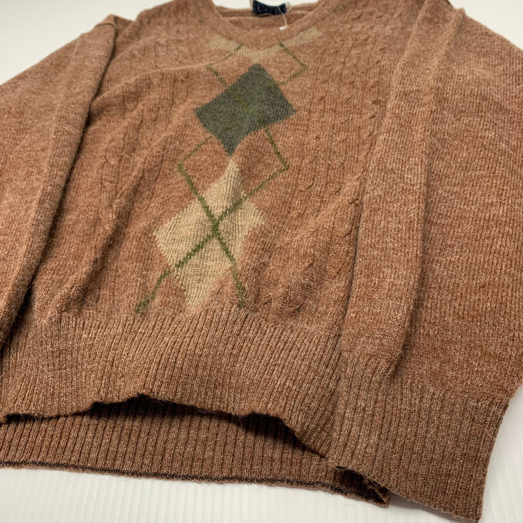 Vintage Brown Peppu Knit Sweater L