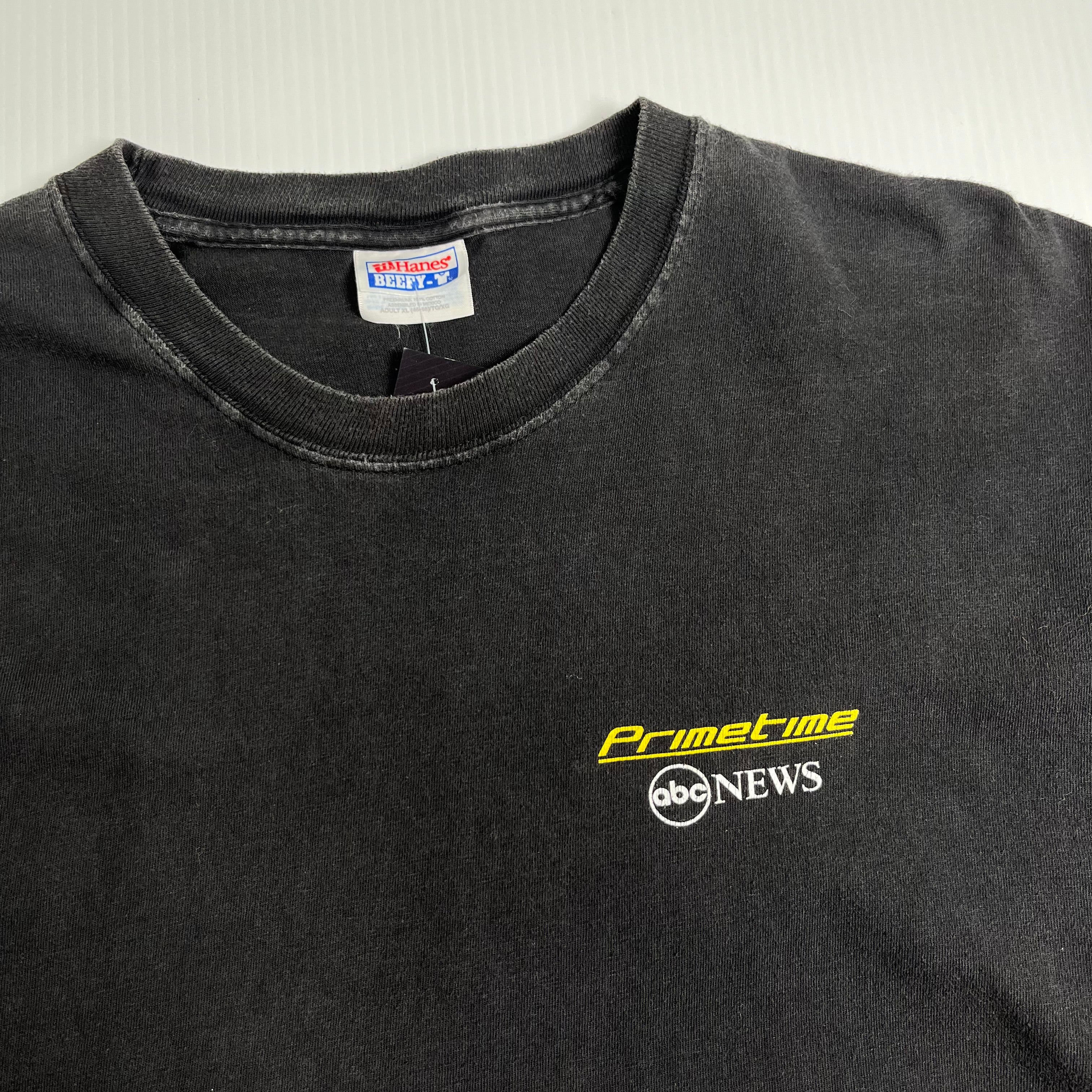 Vintage ABC Primetime News Tee XL