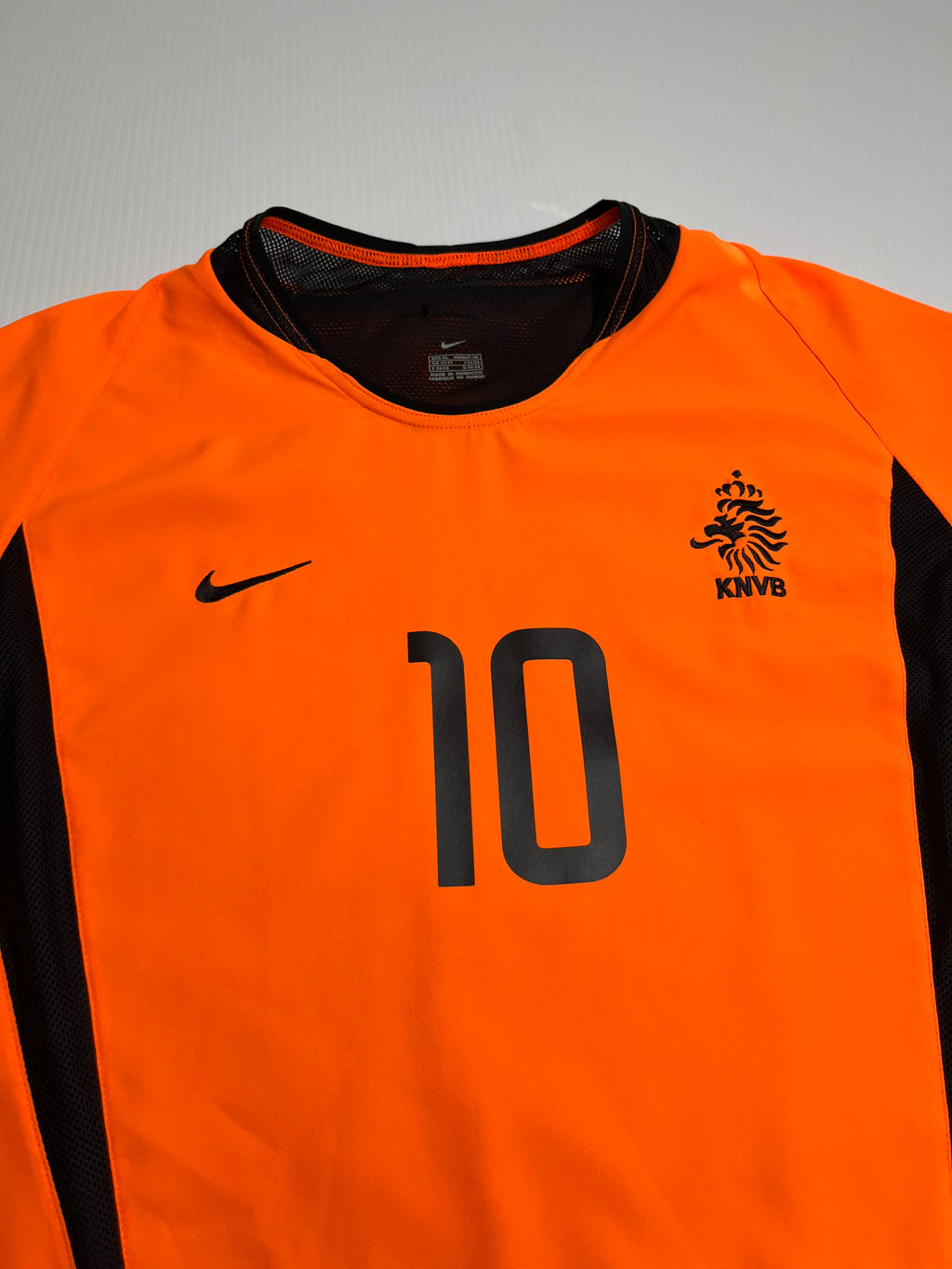 2002 Nike Netherlands Home V. Nistelrooy #10 XL