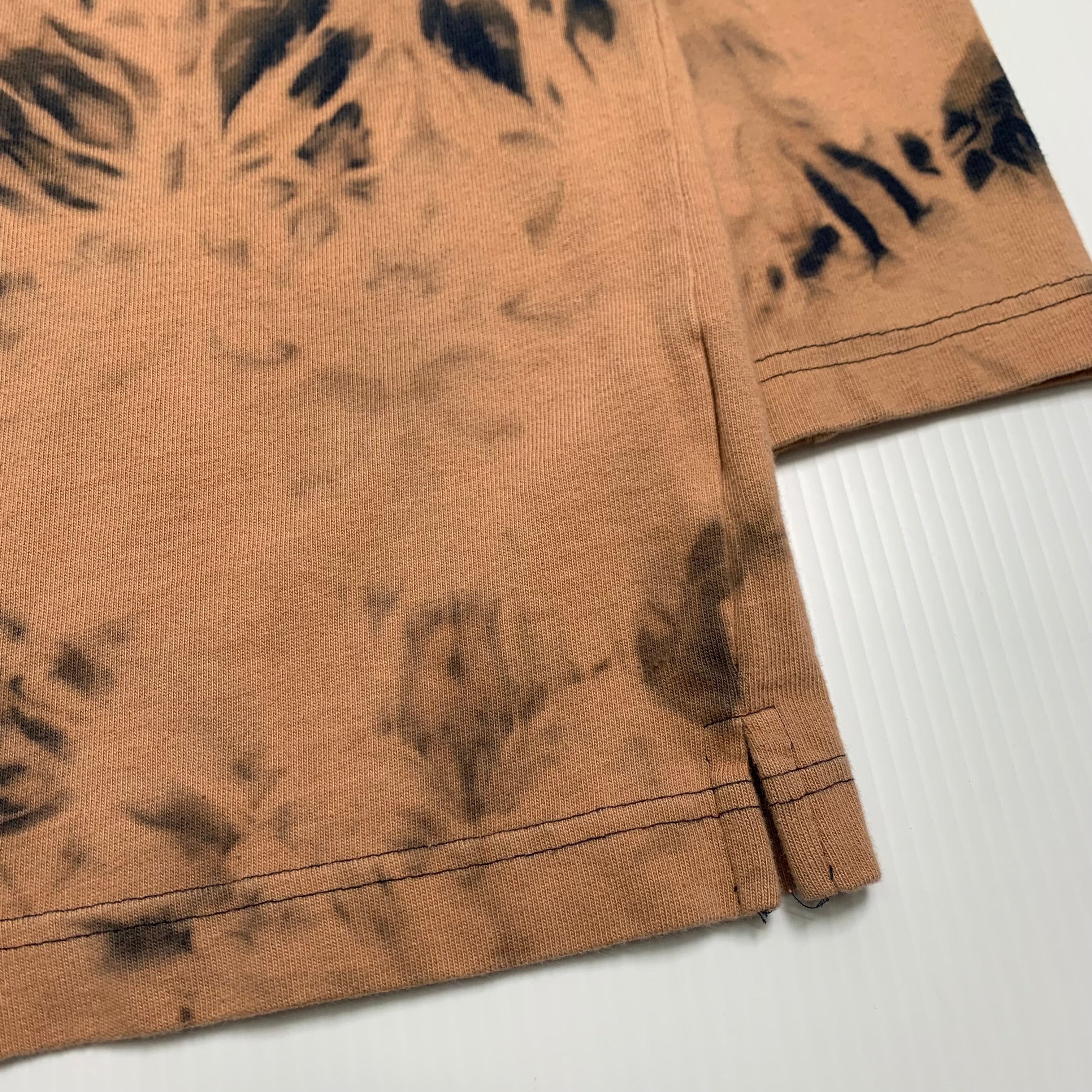Harley Davidson Bleach Dyed V-Twin Power Henley LS M