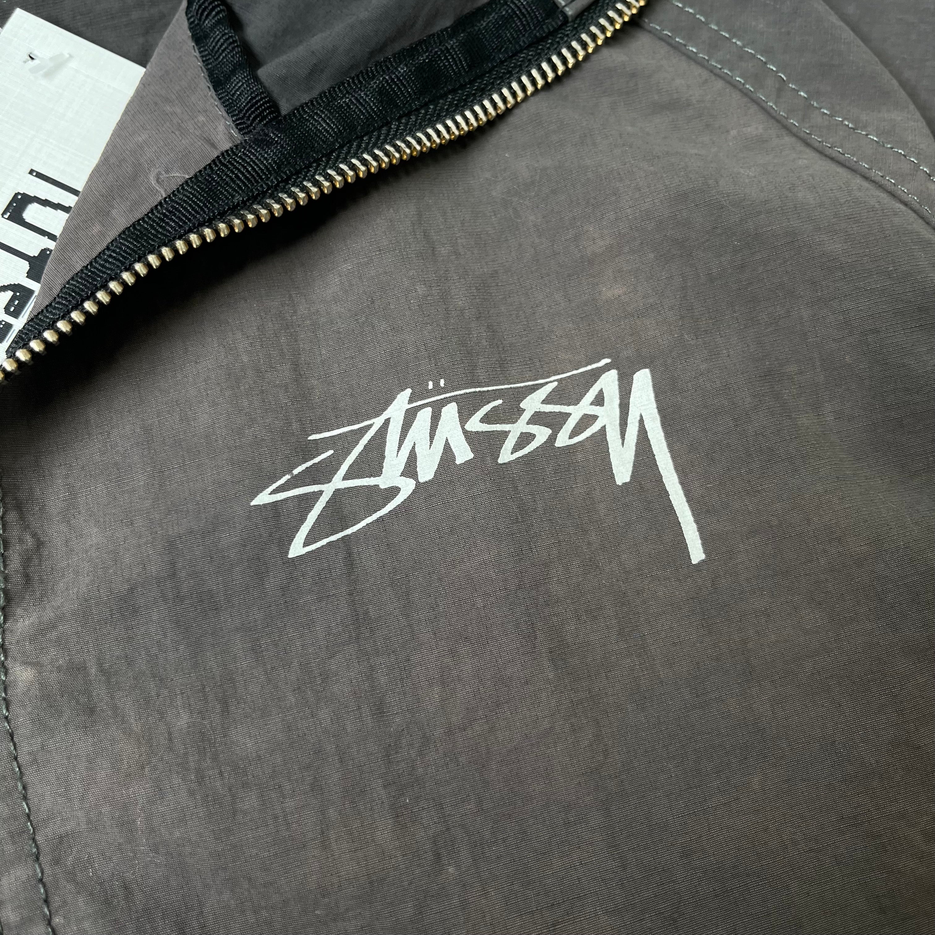Stussy Beach Shell Wave Dye Windbreaker Jacket S