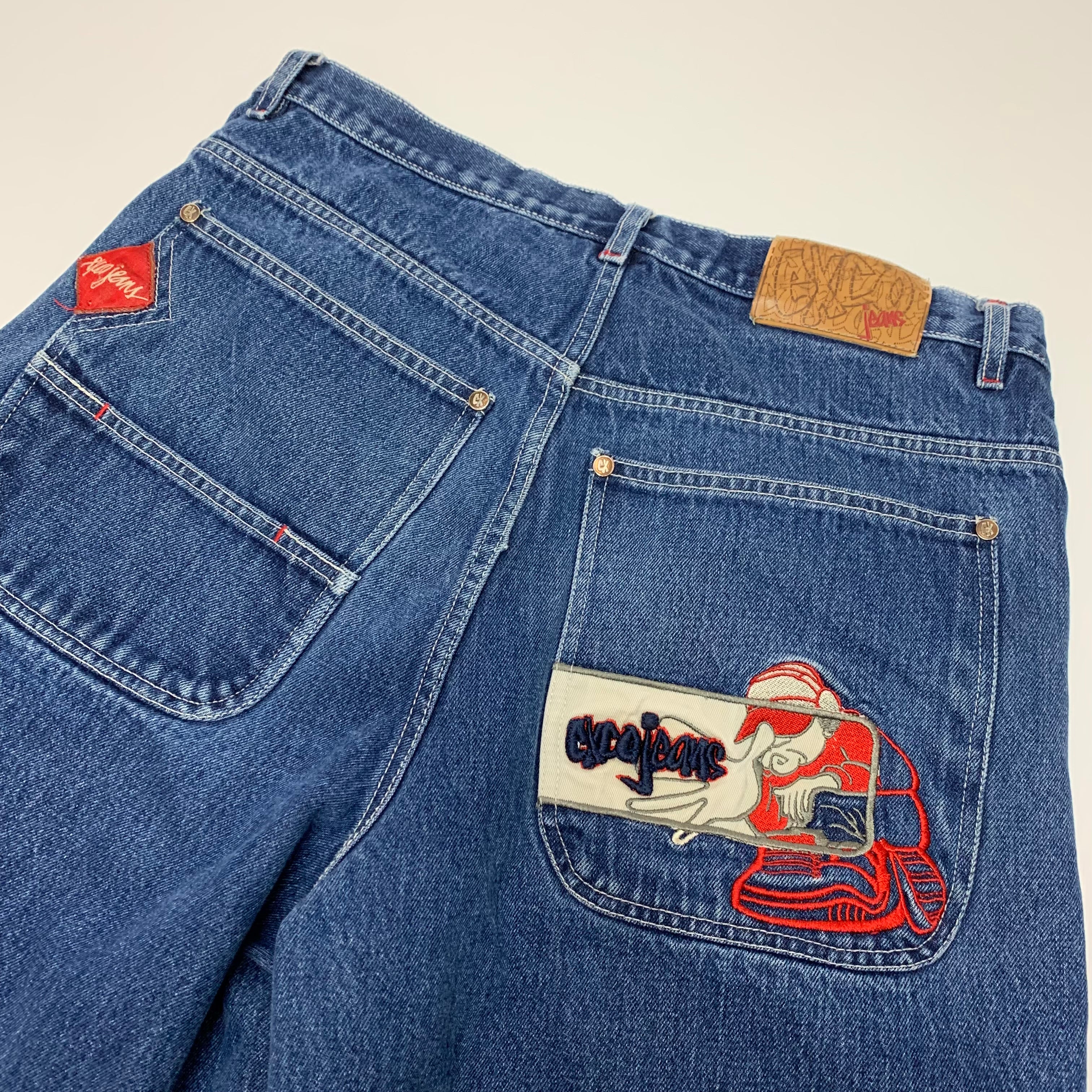 Y2K Exco Jeans Shorts 32