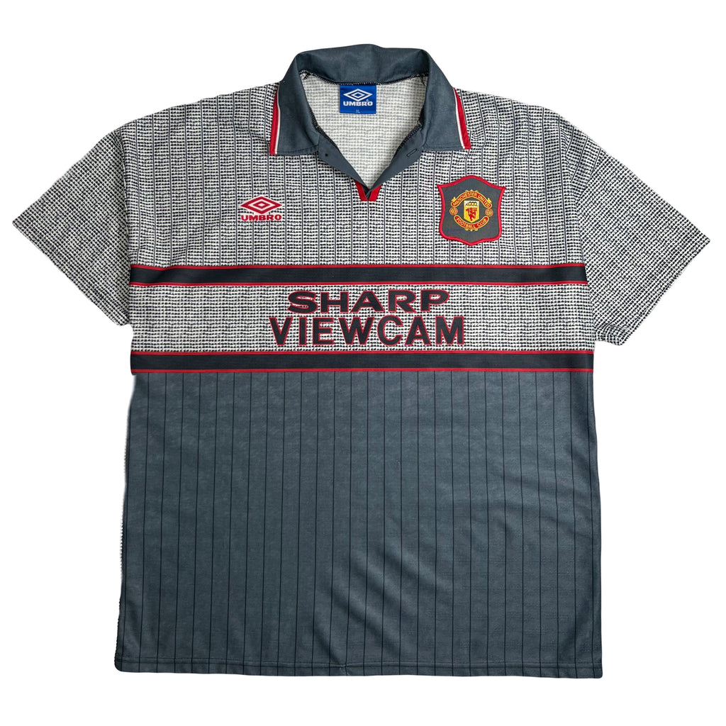 1995-96 Umbro Manchester United Away Kit XL