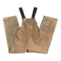 Vintage Faded Tan Carhartt Overalls 31x28.5