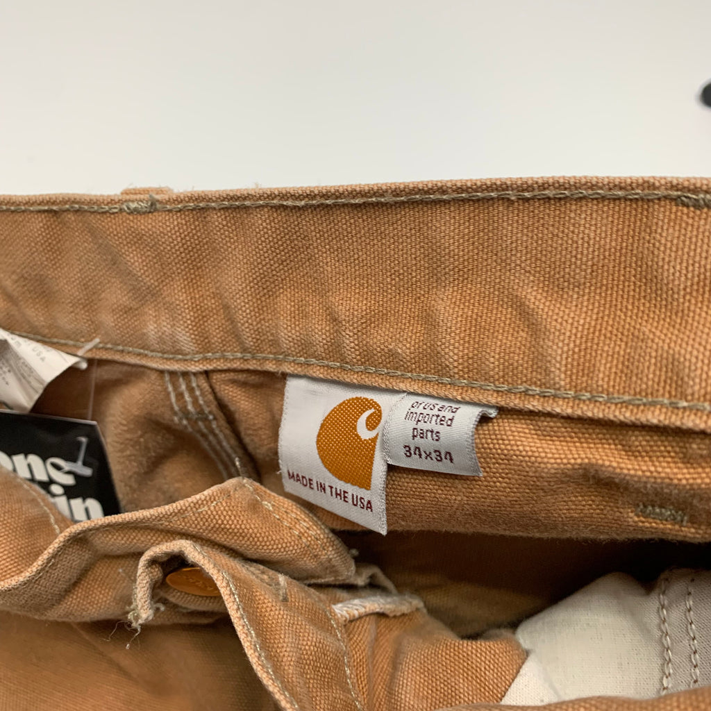 Vintage Tan Carhartt Double Knee Denim 31