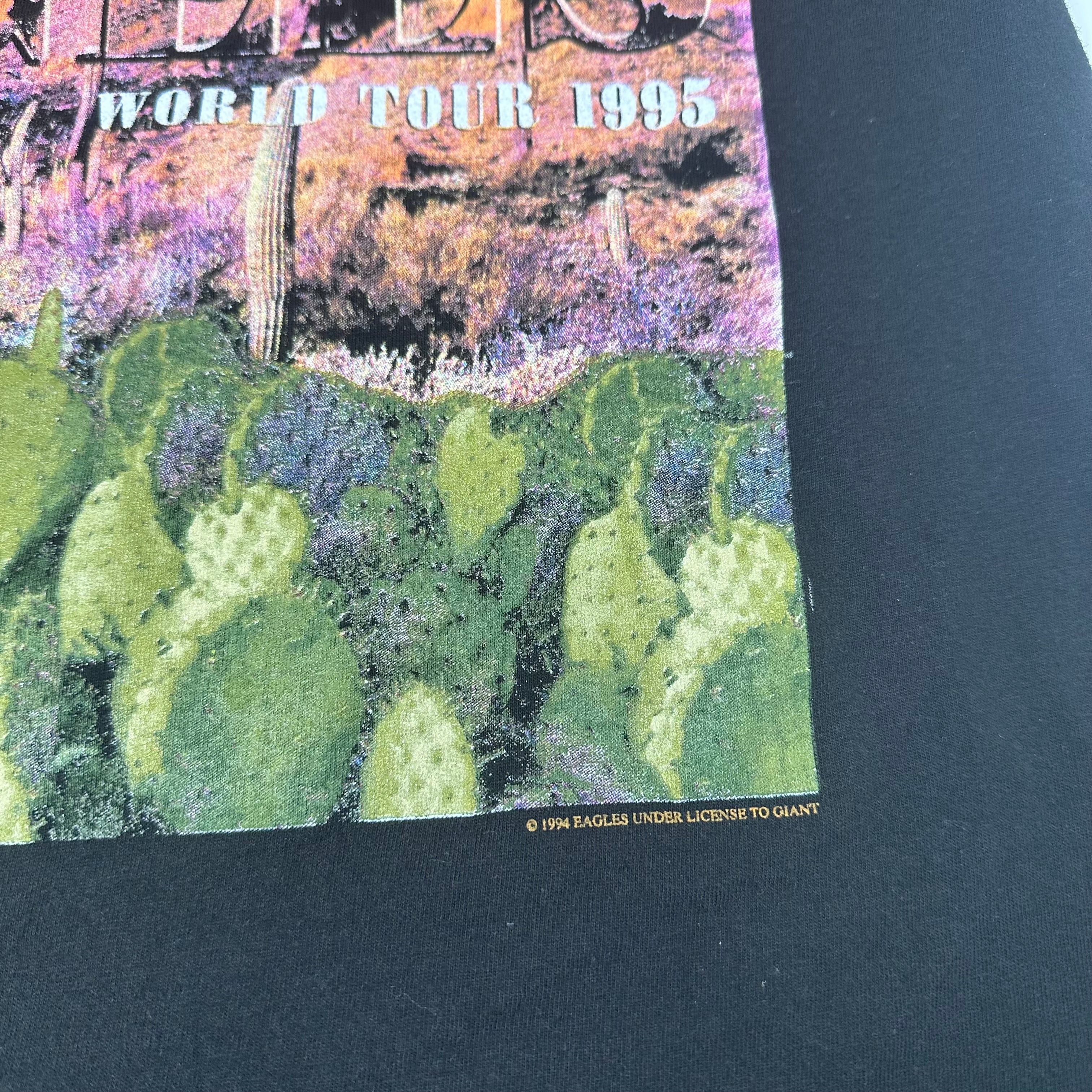 1994 The Eagles Hell Freezes Over Band Tour Tee XL