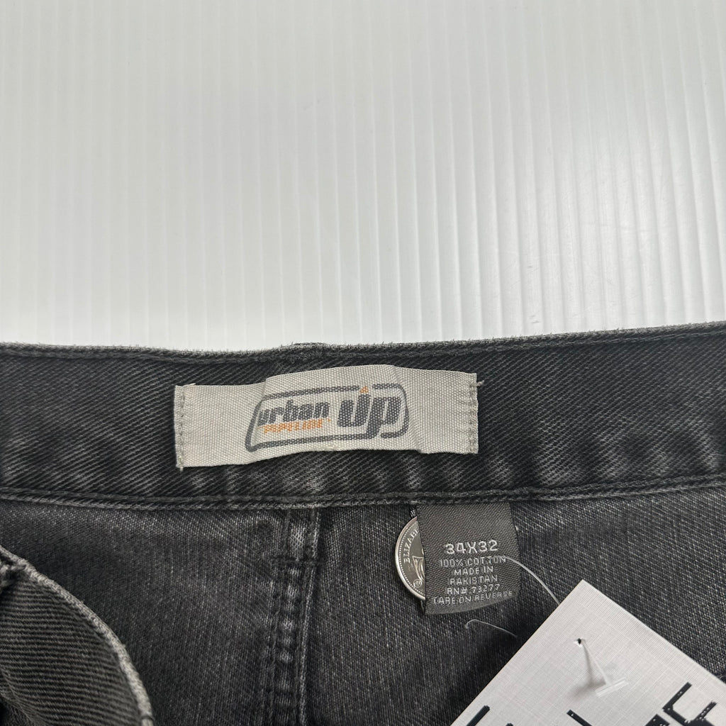 Urban Up Chopped Denim Shorts 34