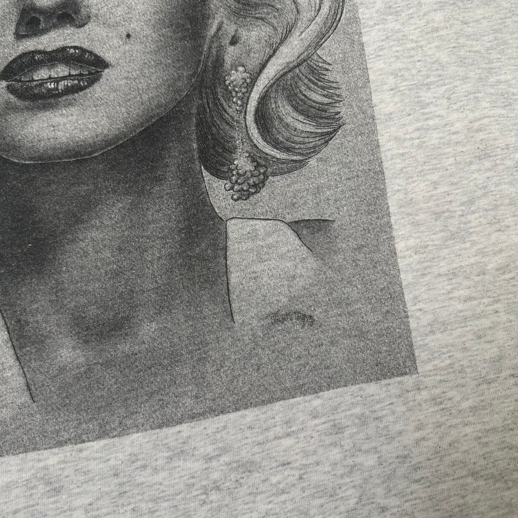 Vintage Marilyn Monroe Portrait Graphic Tee L