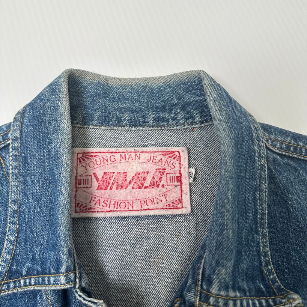 Vintage YMJ Multi Pocket Denim Jacket M