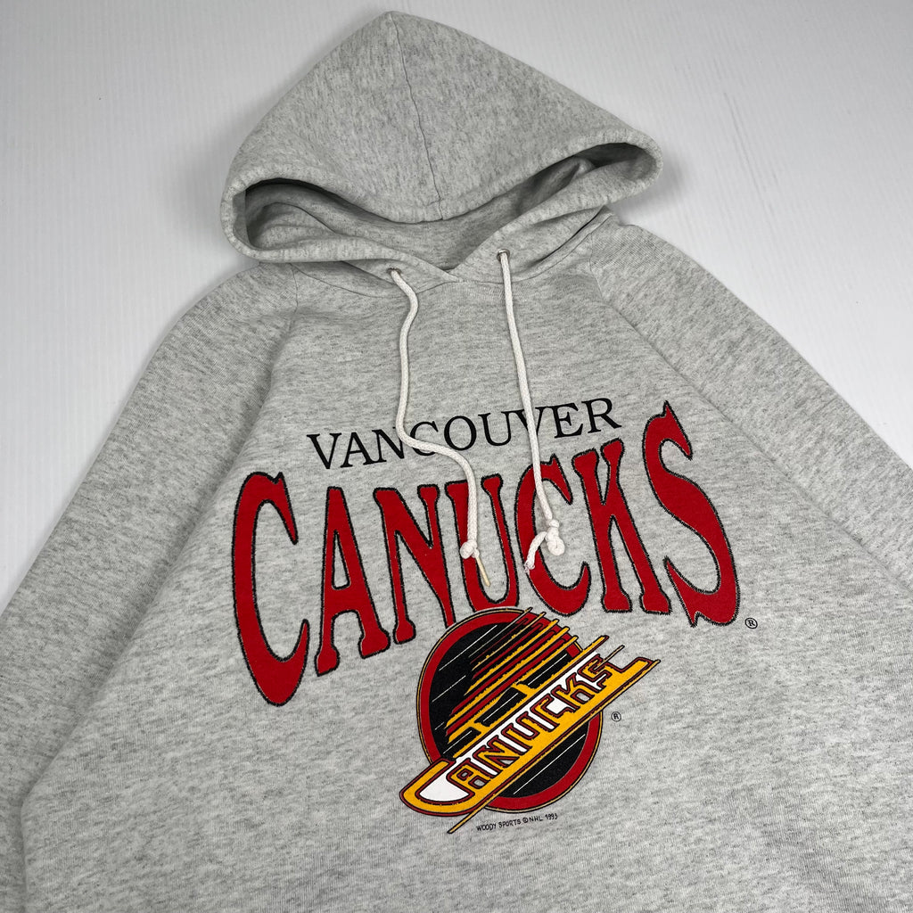 1993 Woody Sports Vancouver Canucks Hoodie XXL