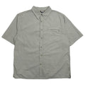 Columbia Titanium Plaid Short Sleeve Button Up Shirt M