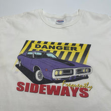 Load image into Gallery viewer, Vintage Danger Frequently Sideways Car Tee XXL
