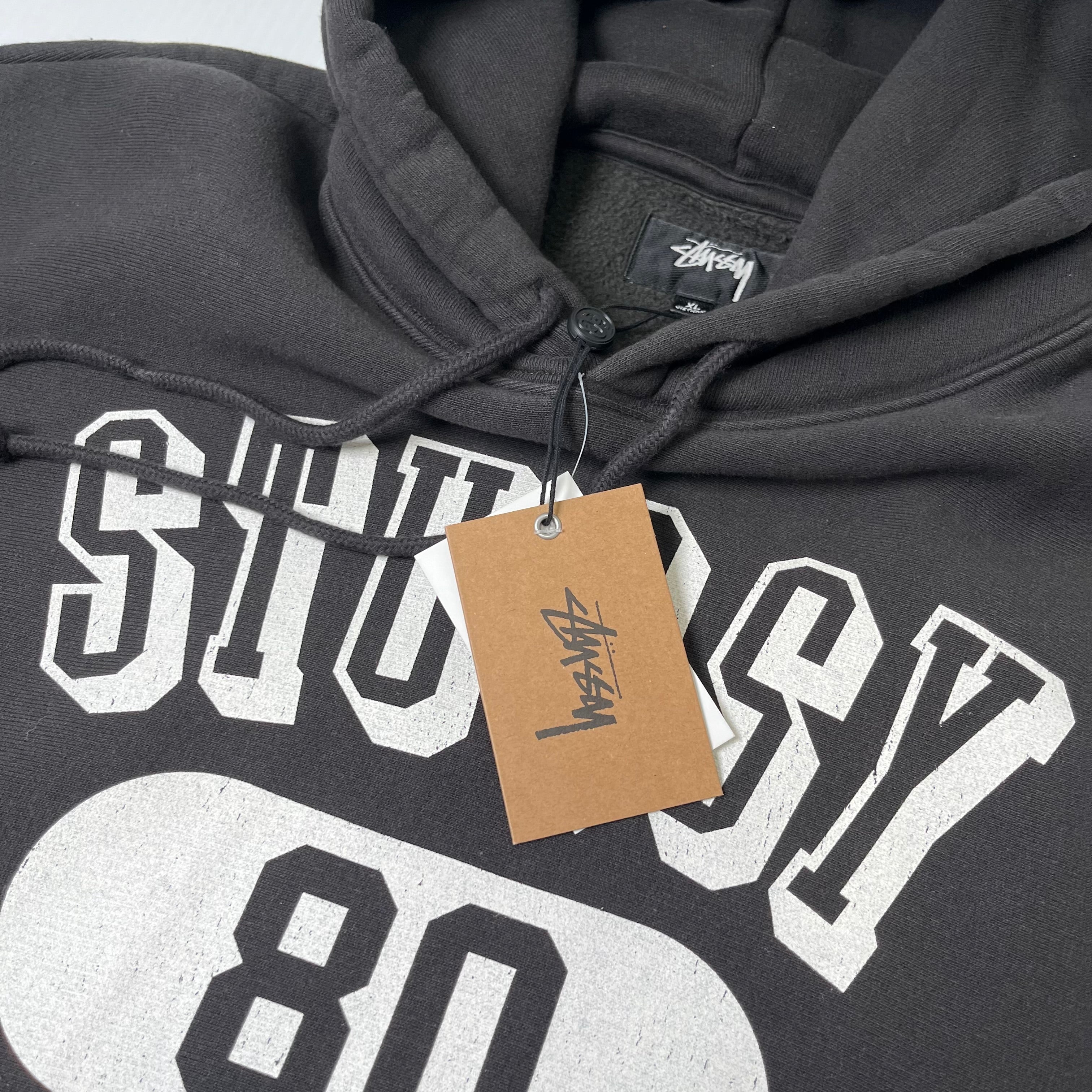 Stussy 80 Relaxed Heavyweight Hoodie BMWT XL
