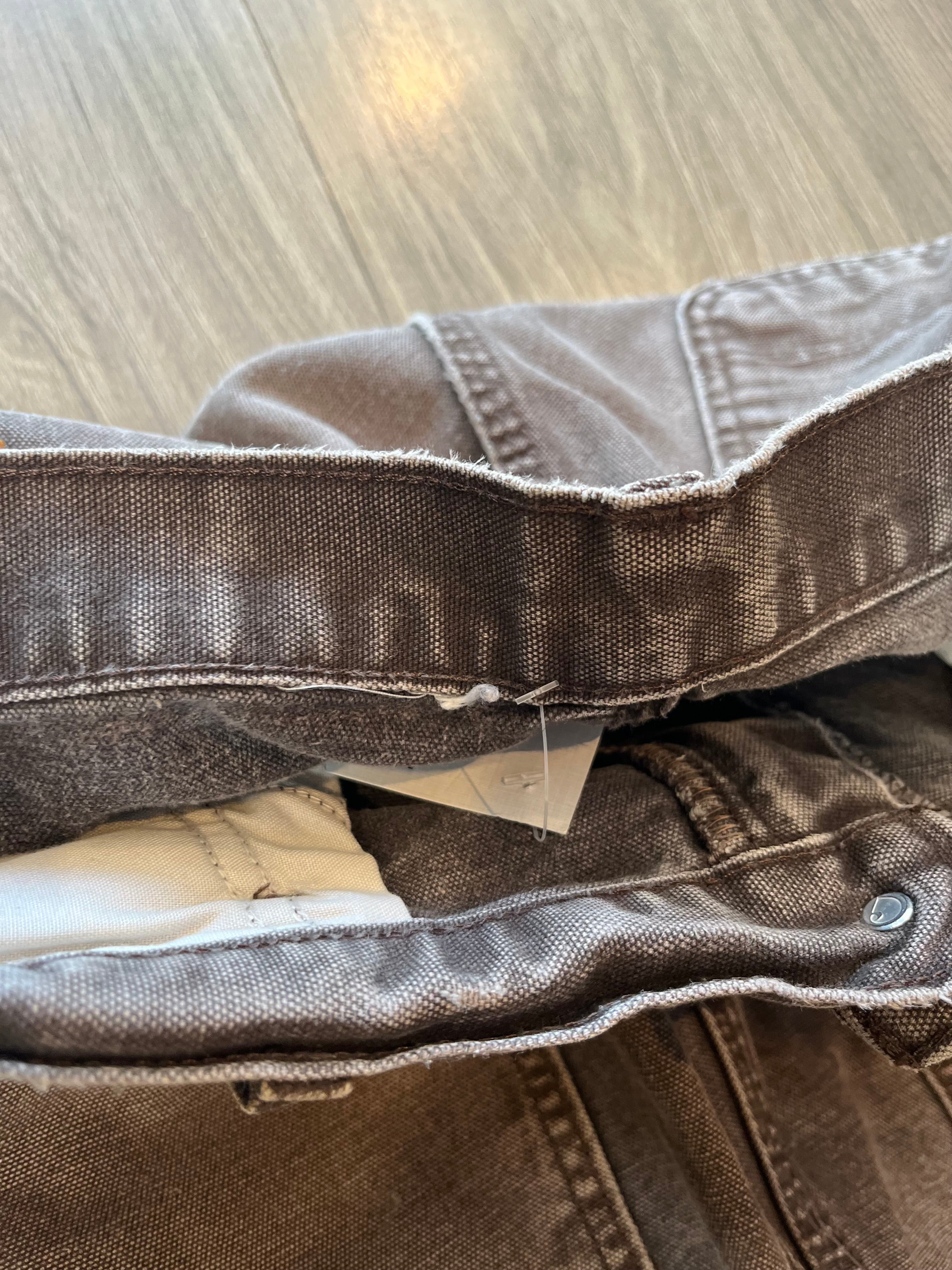 Vintage Carhartt Faded Double Knee Carpenter Denim 30