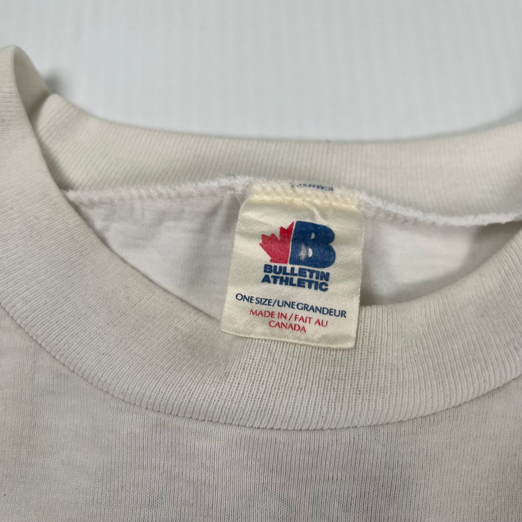1991 Bulletin Athletic Calgary Flames AOP NHL Tee XL