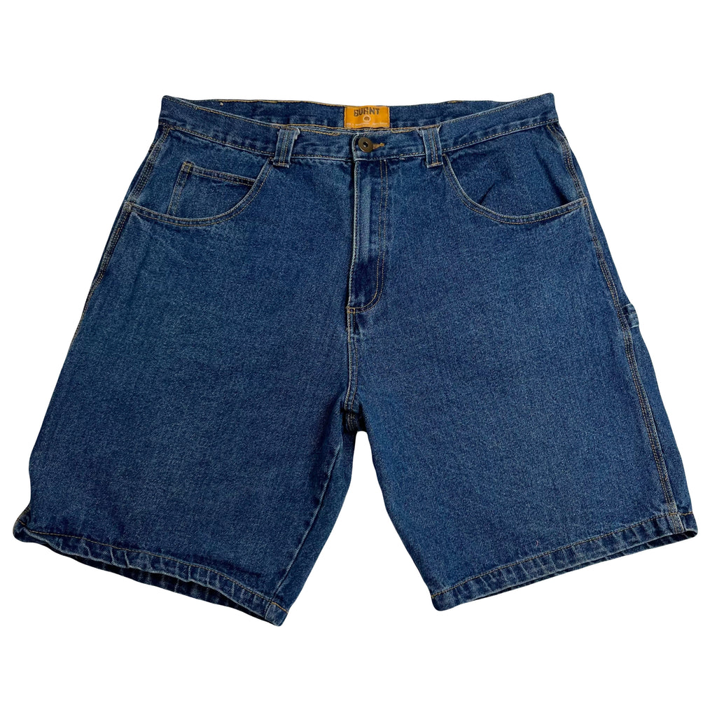 Burnt Dark Wash Baggy Carpenter Denim 40