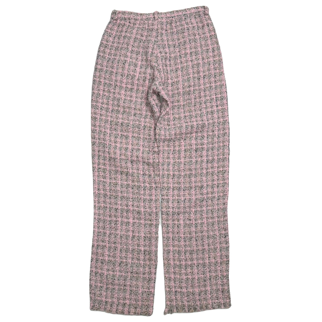Drew House Woven Pink Boucle Plaid Pants M