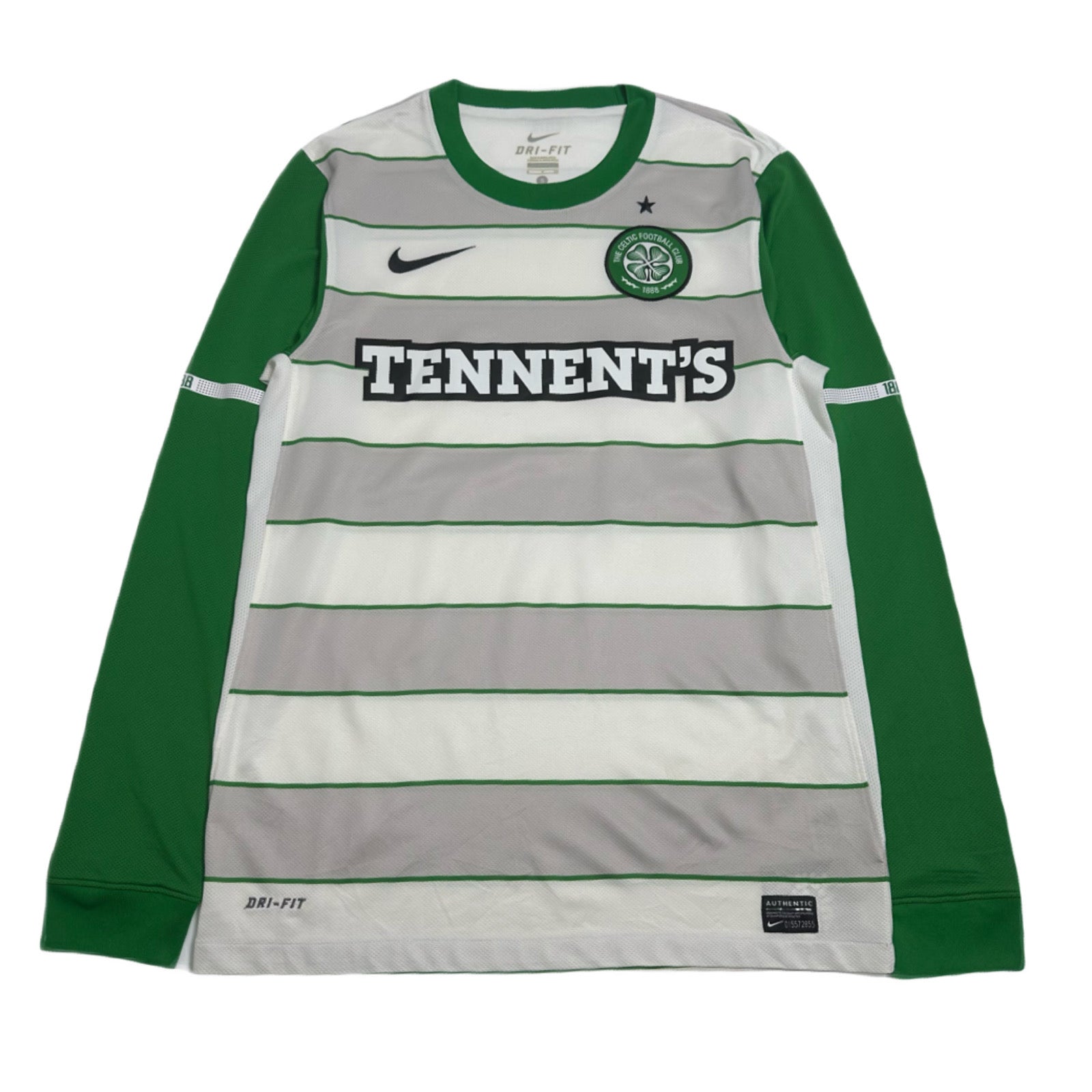 2011-12 Nike Celtic Football Club LS Away Kit S