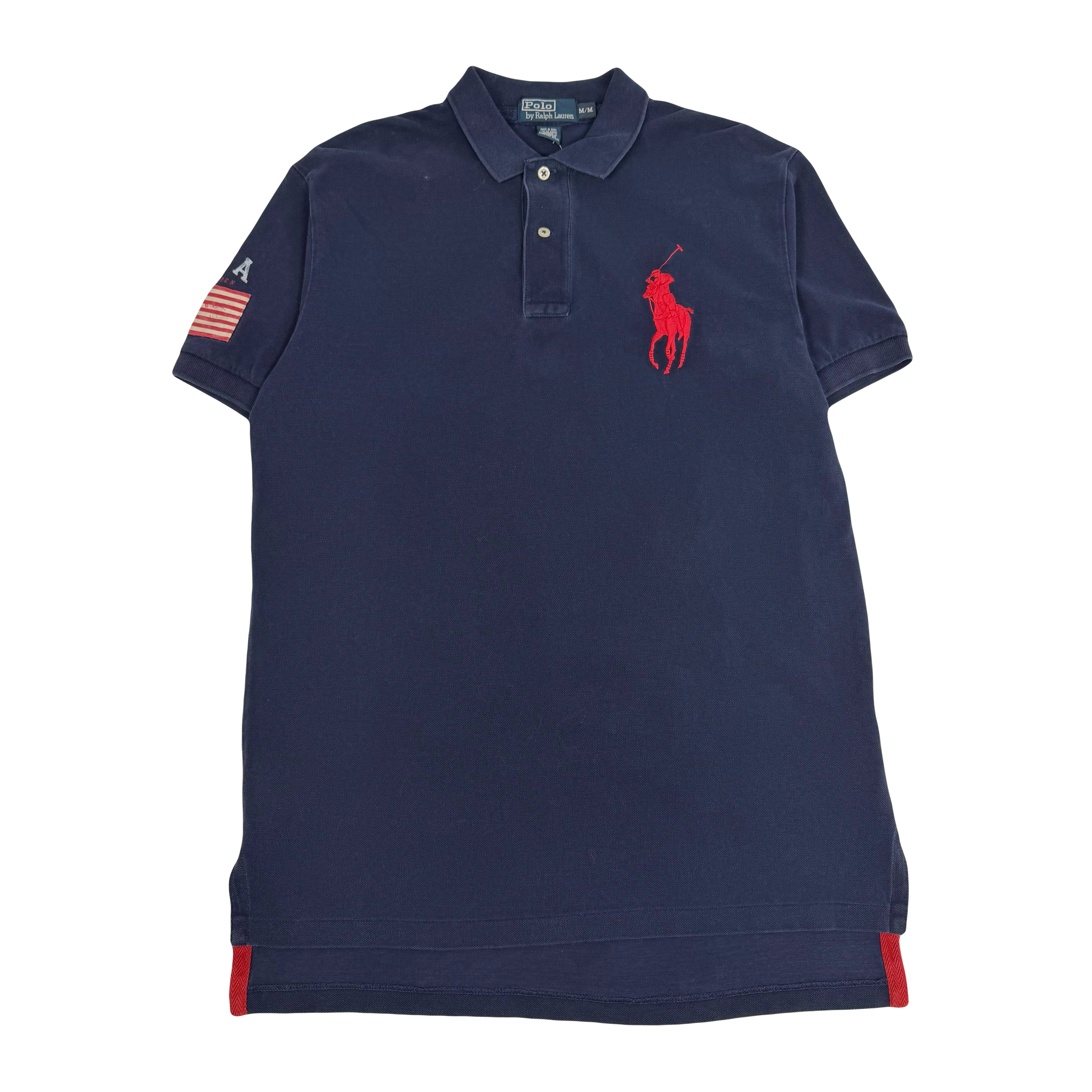 Vintage Polo Ralph Lauren Horseman Polo Shirt M