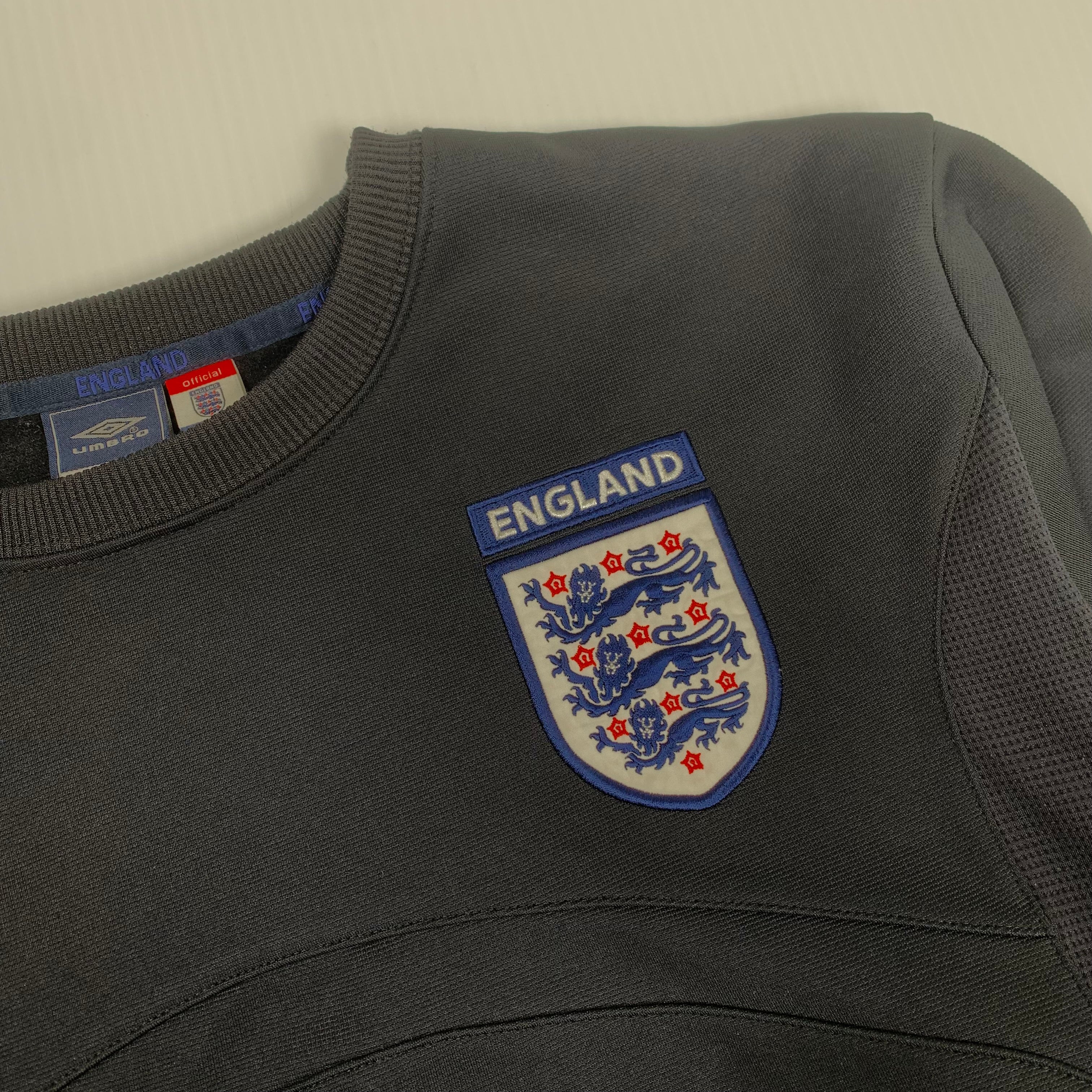 Vintage Umbro England Training Top Sweatshirt L