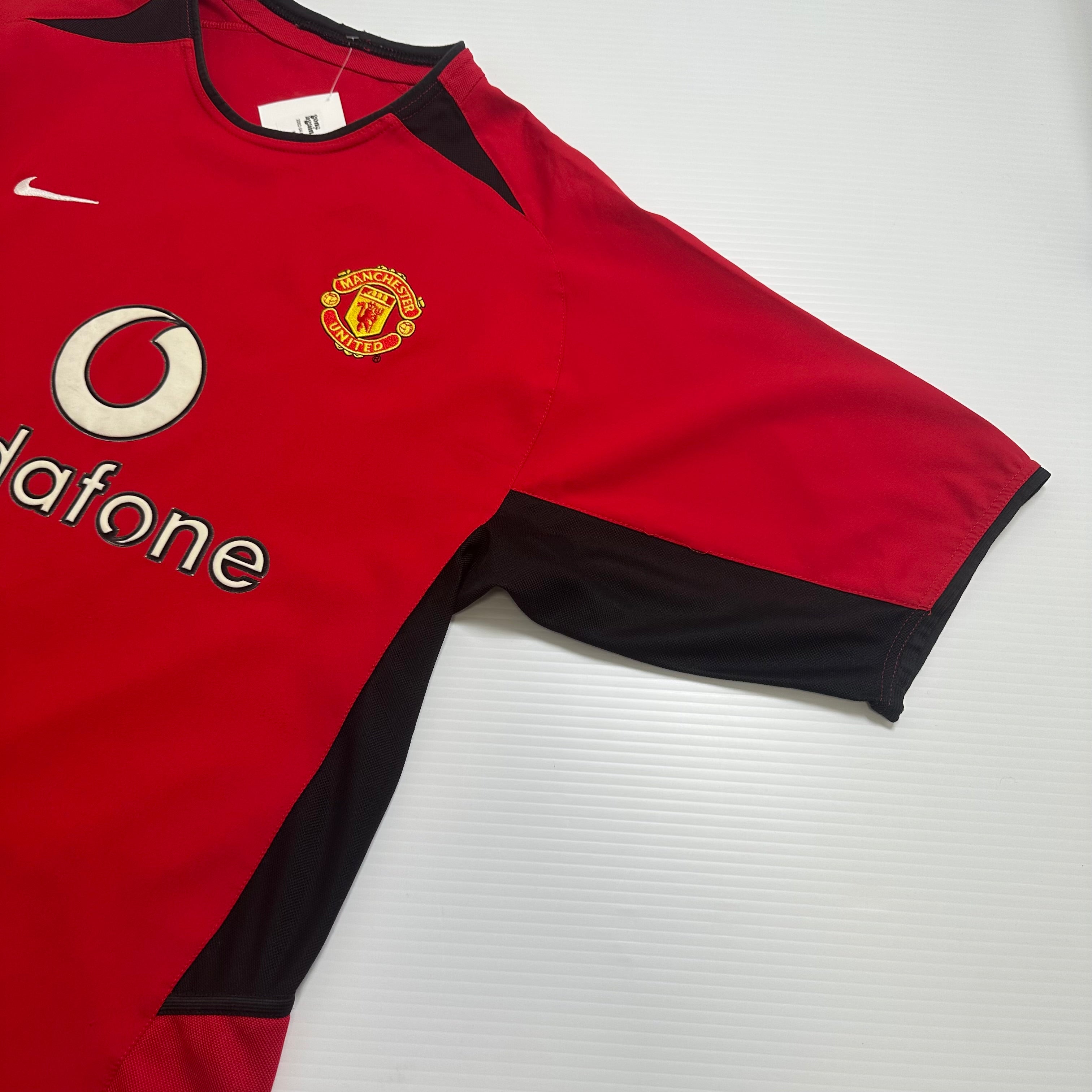 2002-04 Nike Manchester United Home Kit L