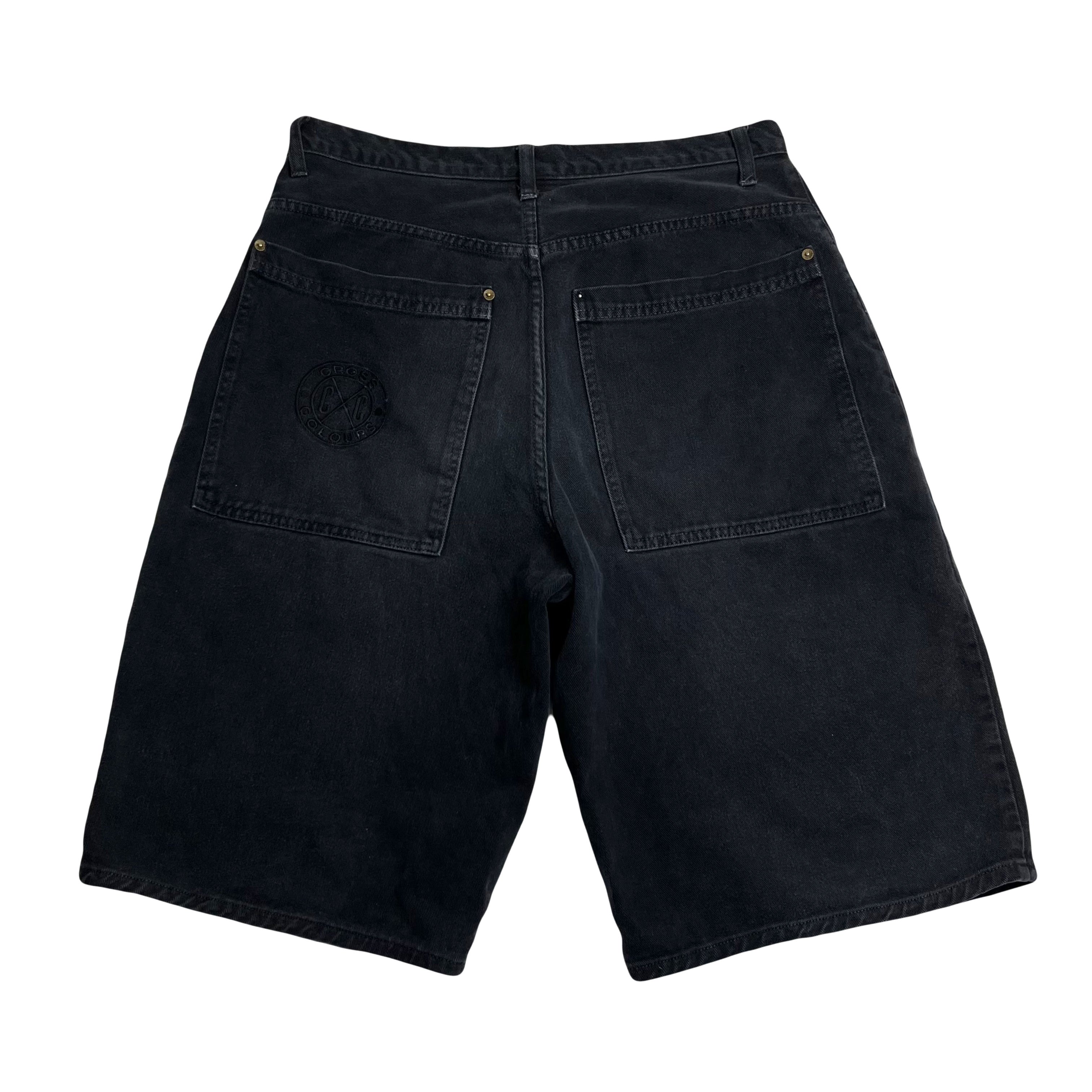 Vintage Cross Colours Baggy Denim Shorts 34