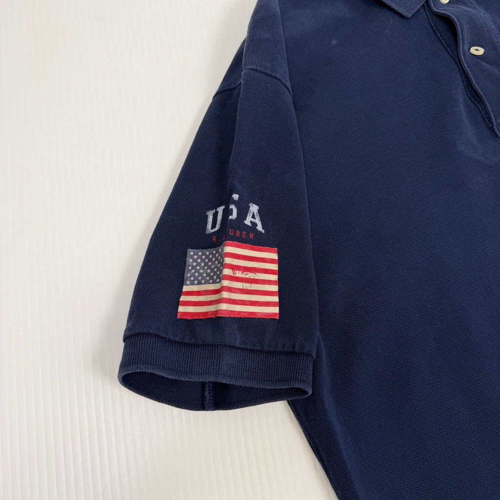 Vintage Polo Ralph Lauren Horseman Polo Shirt M