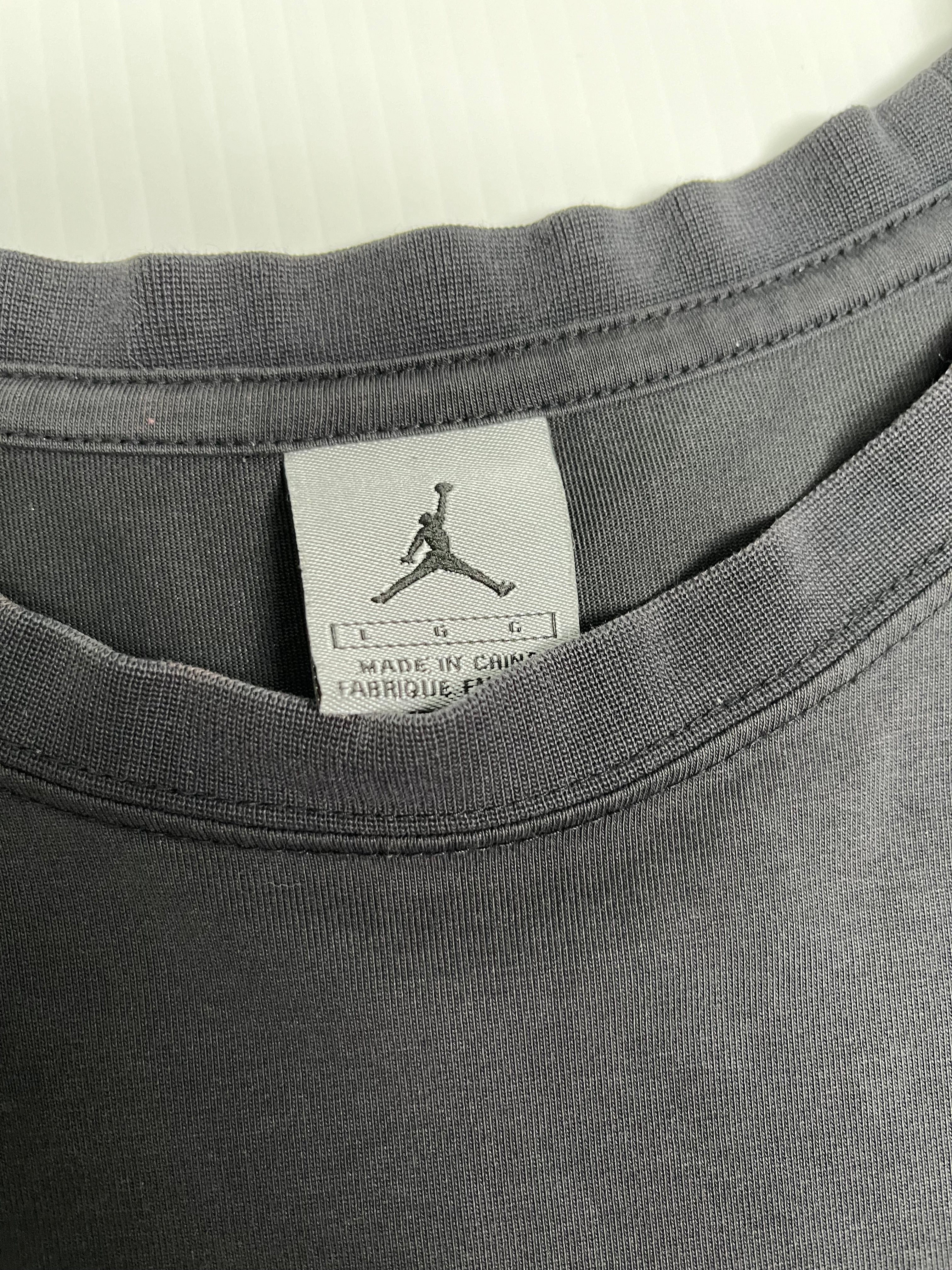 Y2K Air Jordan Thumbprint Tee L
