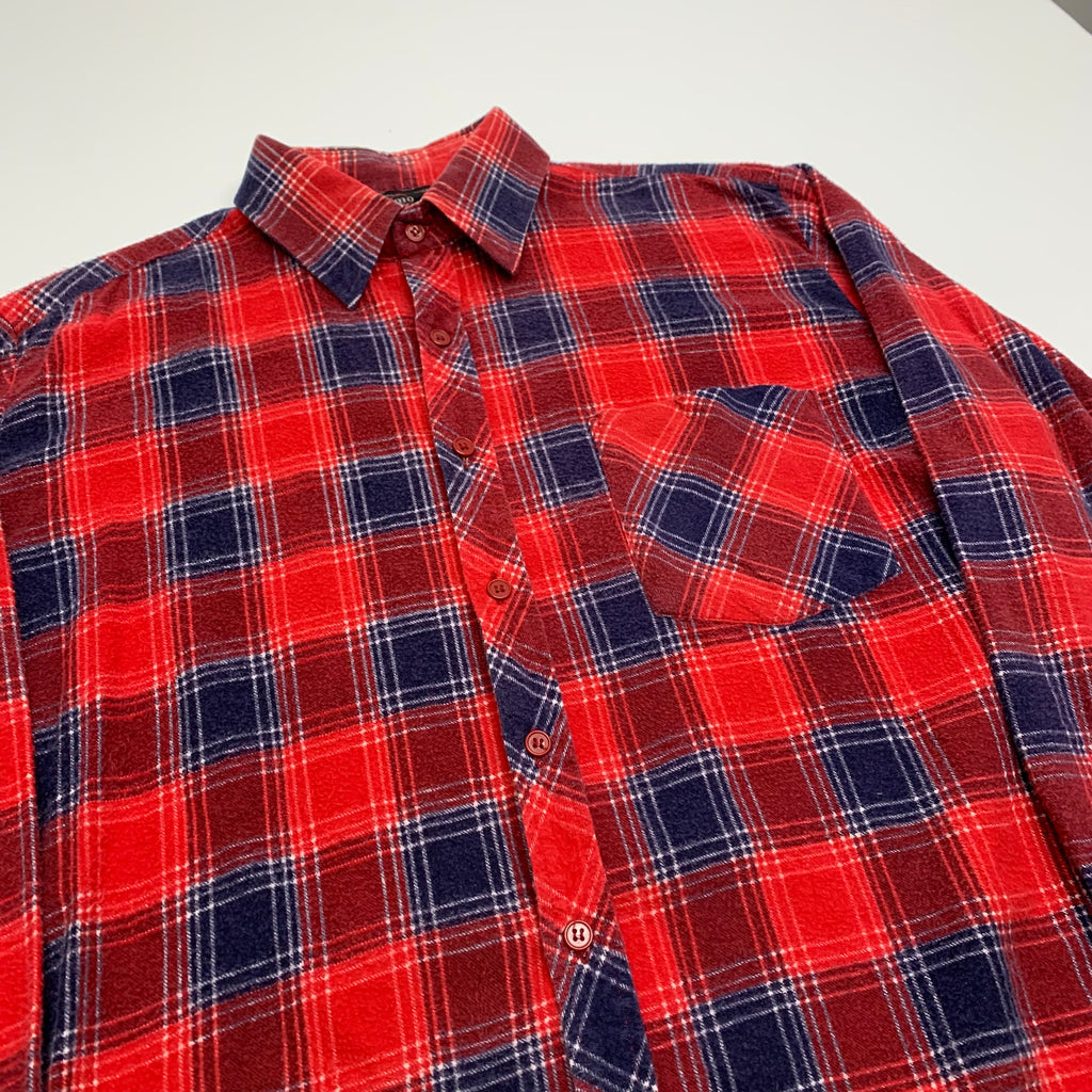 Vintage Palermo Plaid Button-Up L
