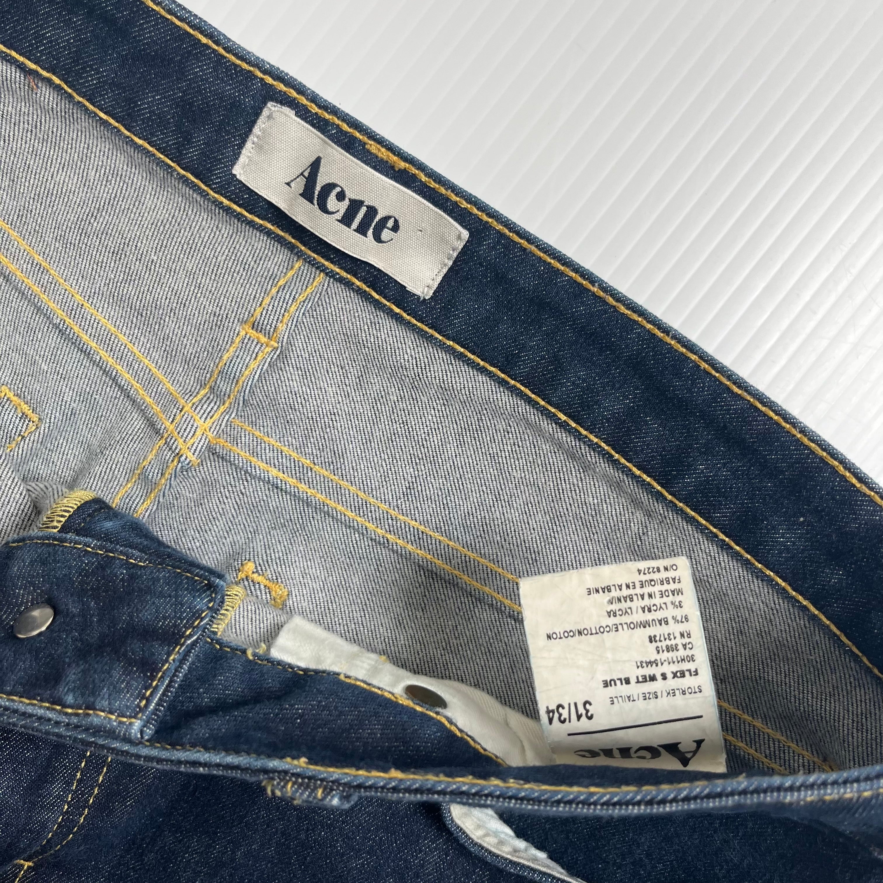 Acne Studios Custom Reworked Baggy Denim Shorts 31
