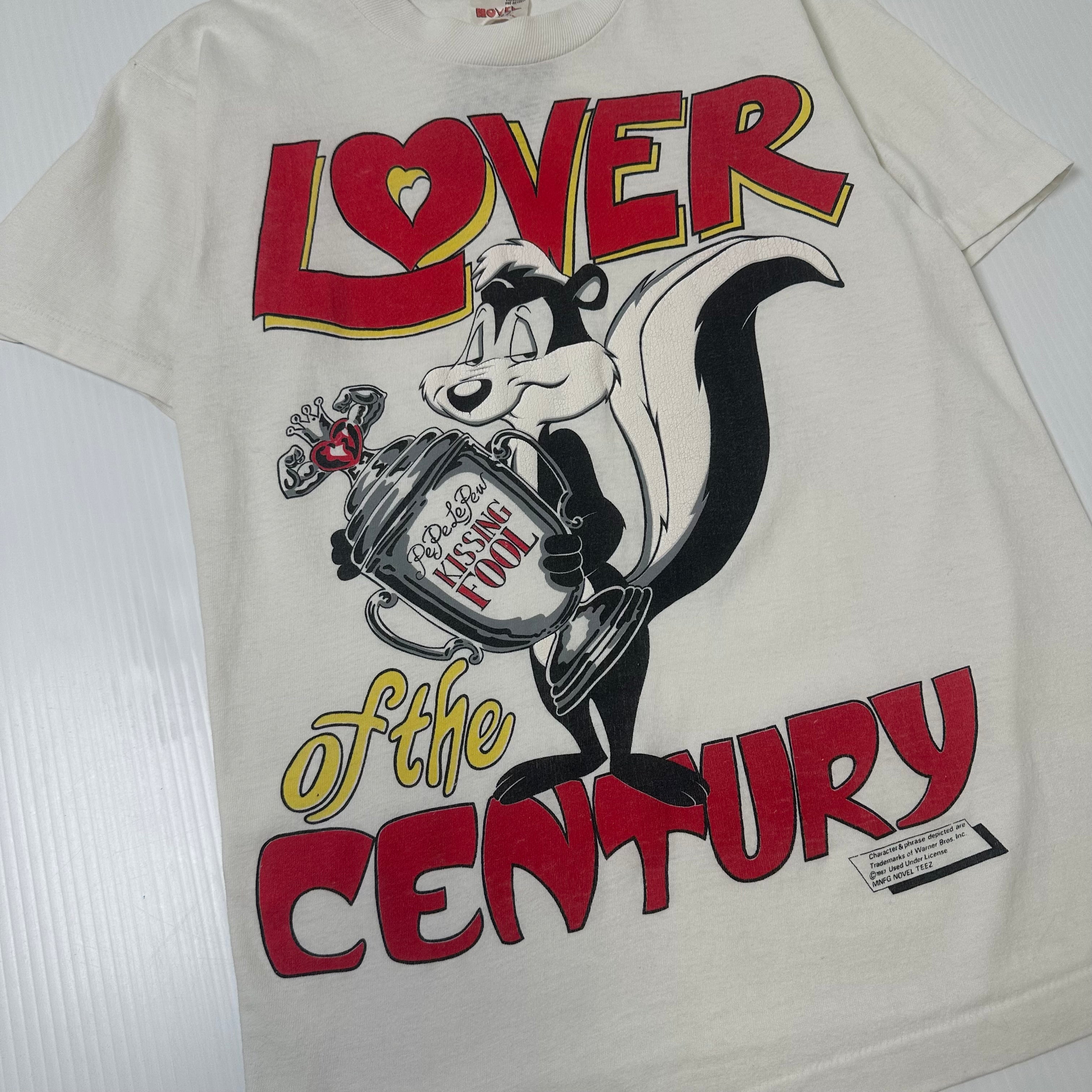 1987 Pepe Le Pew Lover Of The Century Tee S