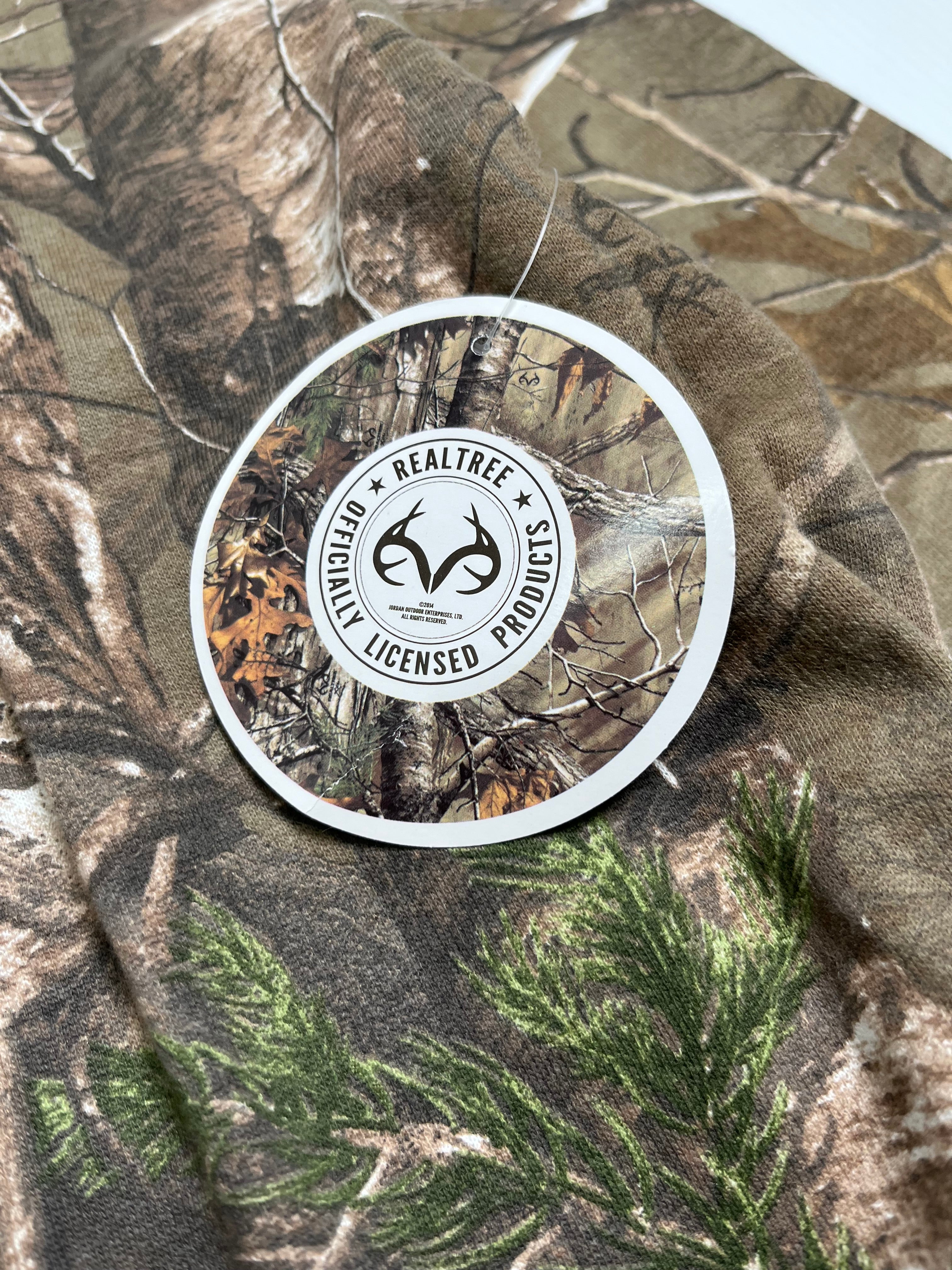 BNWT Realtree Logo Camouflage Hoodie XL