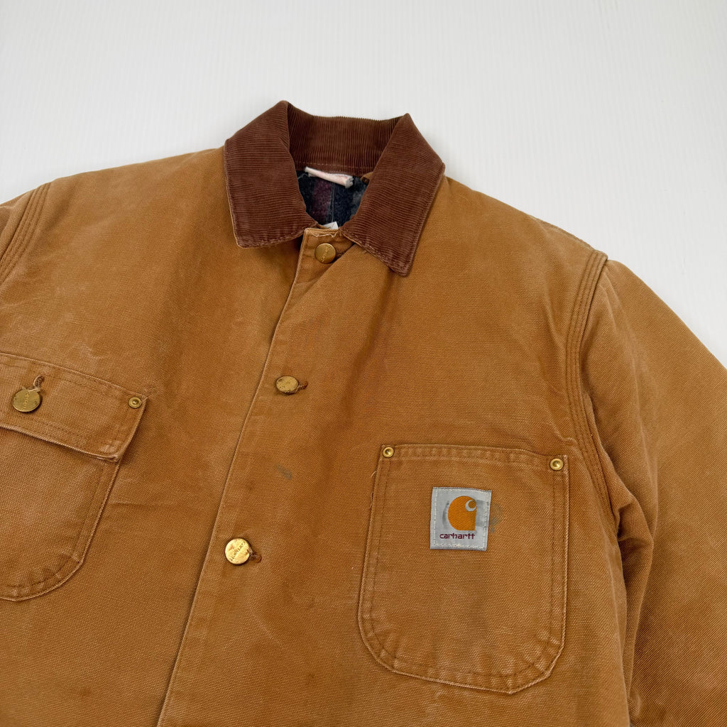 Vintage Carhartt Blanket Lined Chore Jacket M