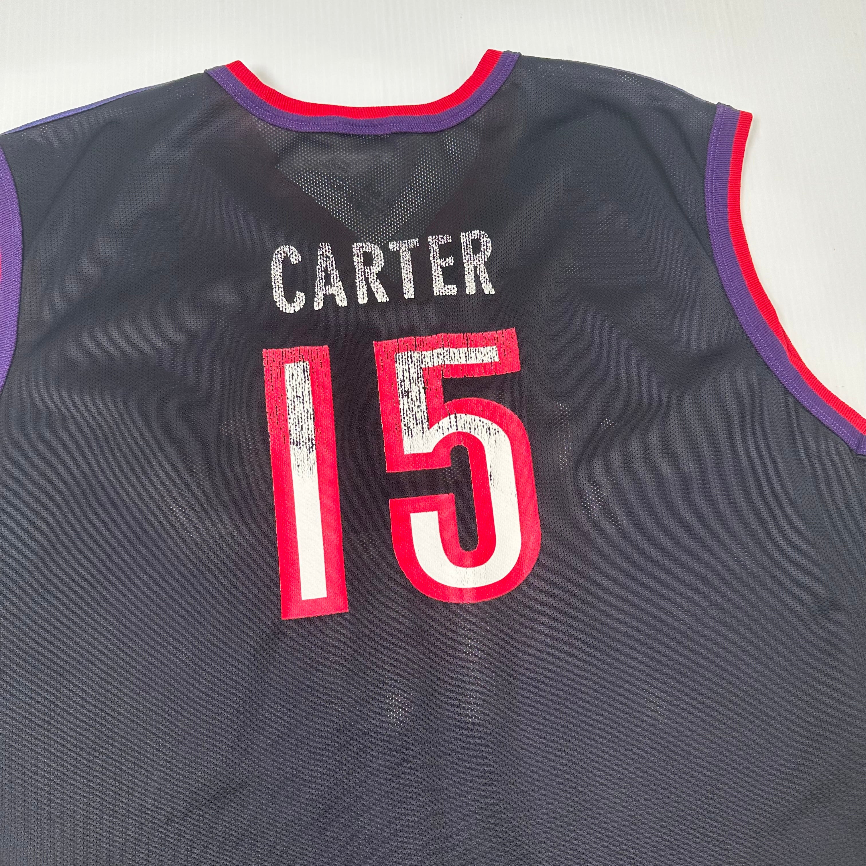 Vintage Champion Toronto Raptors #15 Carter Jersey XL