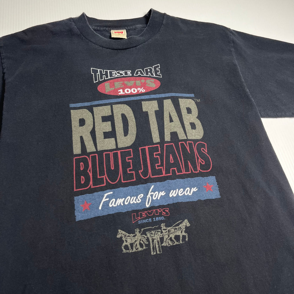 Vintage Levi's Red Tab Graphic Tee M