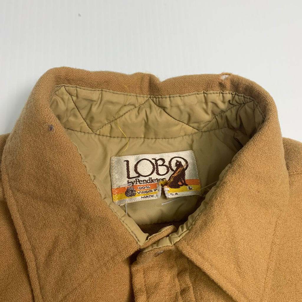 90s Pendleton Lobo Wool Button Up L