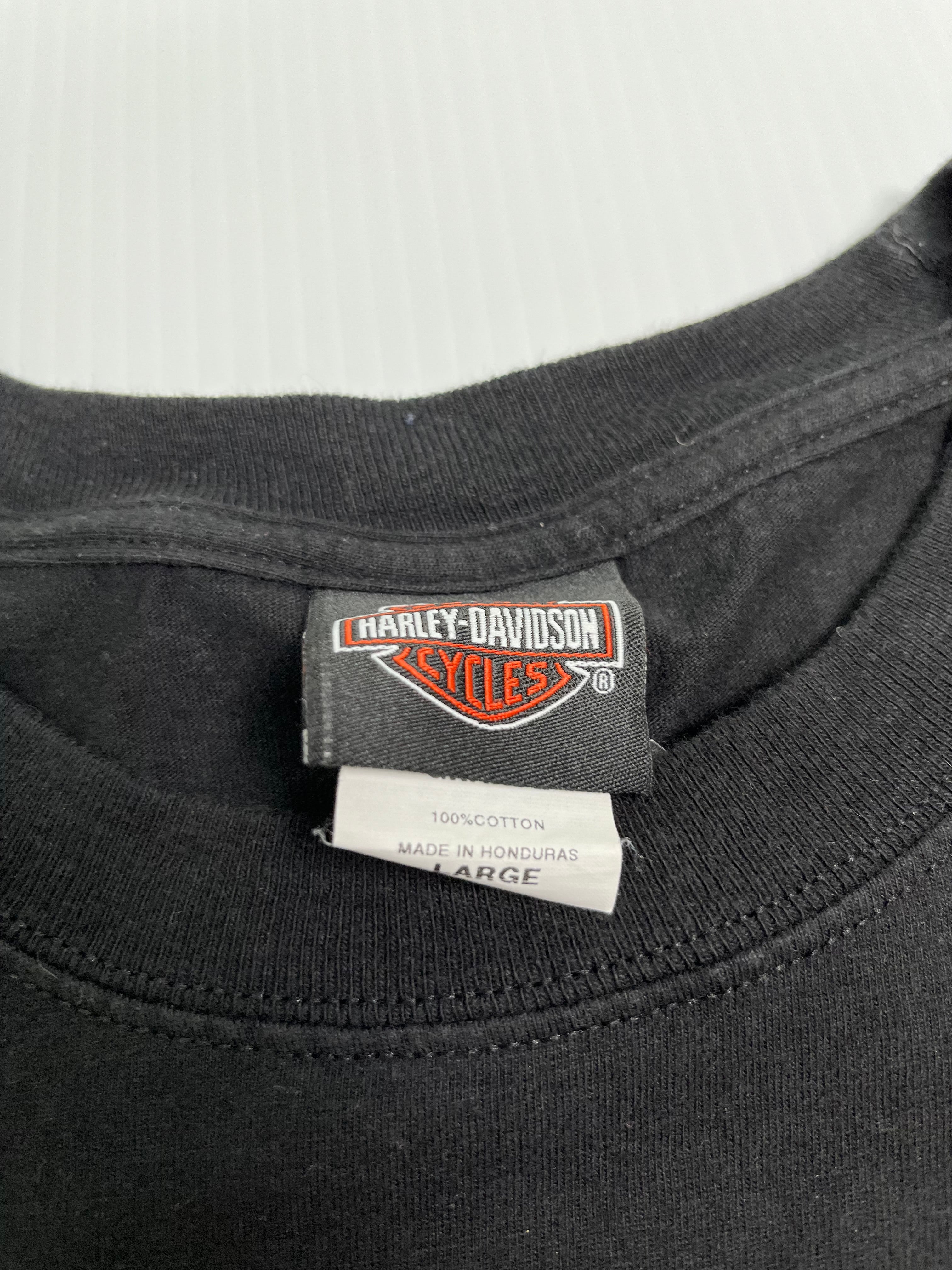 Harley Davidson Fatboy Barnes tee L