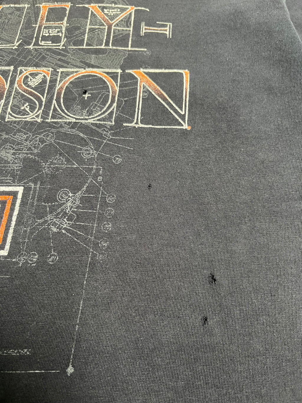 Vintage Harley Davidson Calgary Distressed Tee XL