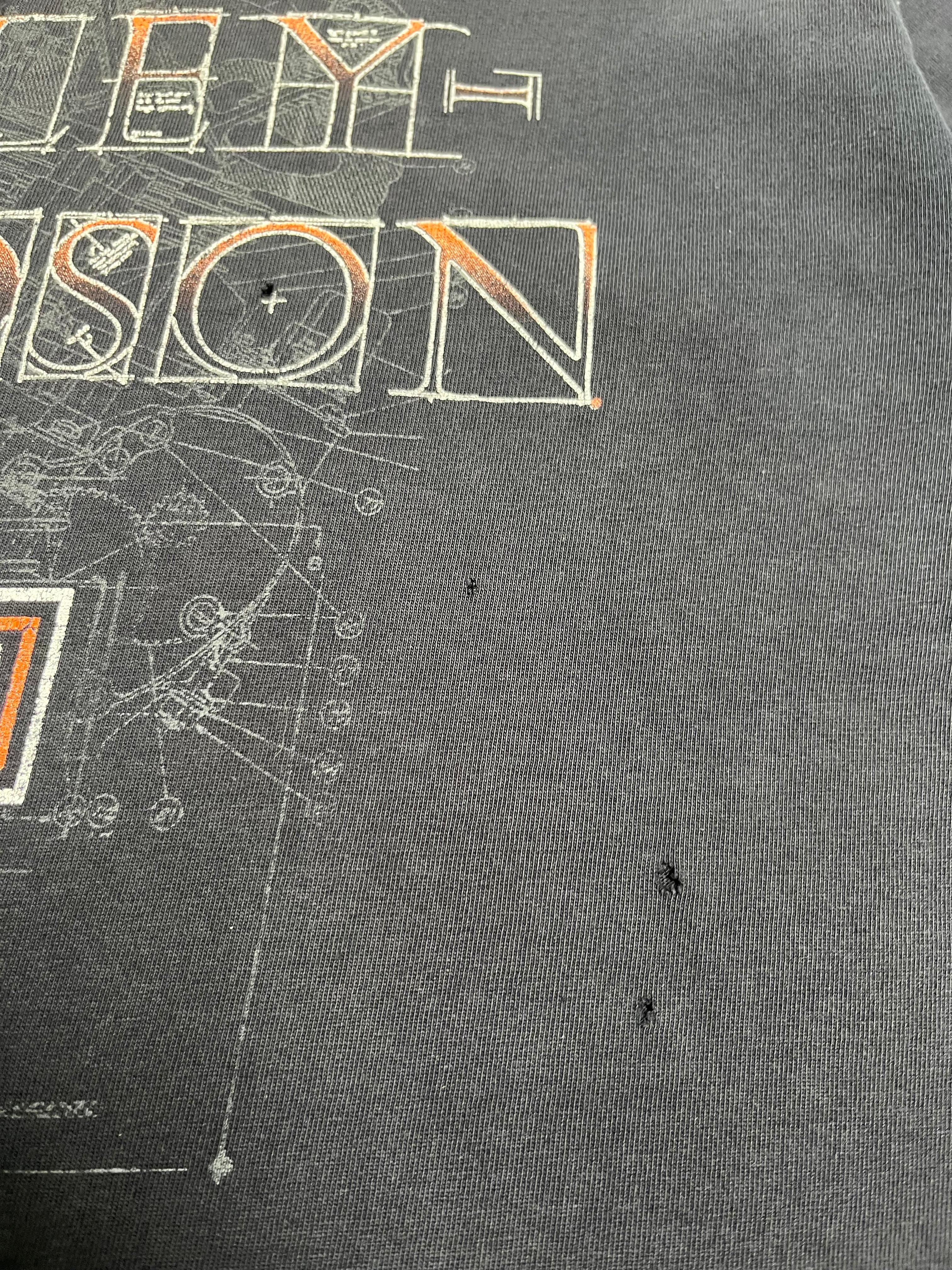 Vintage Harley Davidson Calgary Distressed Tee XL
