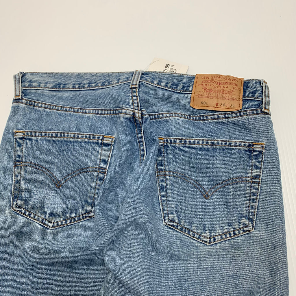 501 Light Wash Levi’s 33