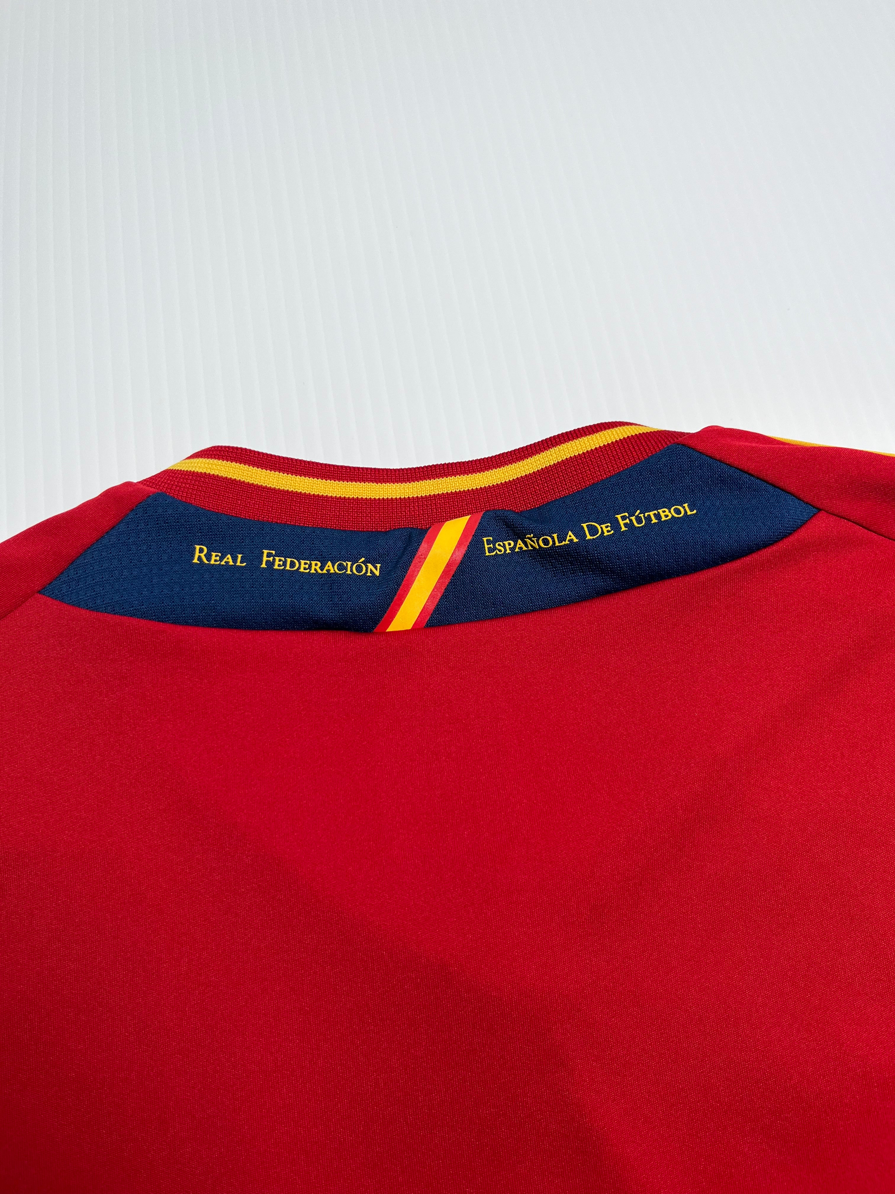 2012 Spain Adidas Home Jersey M