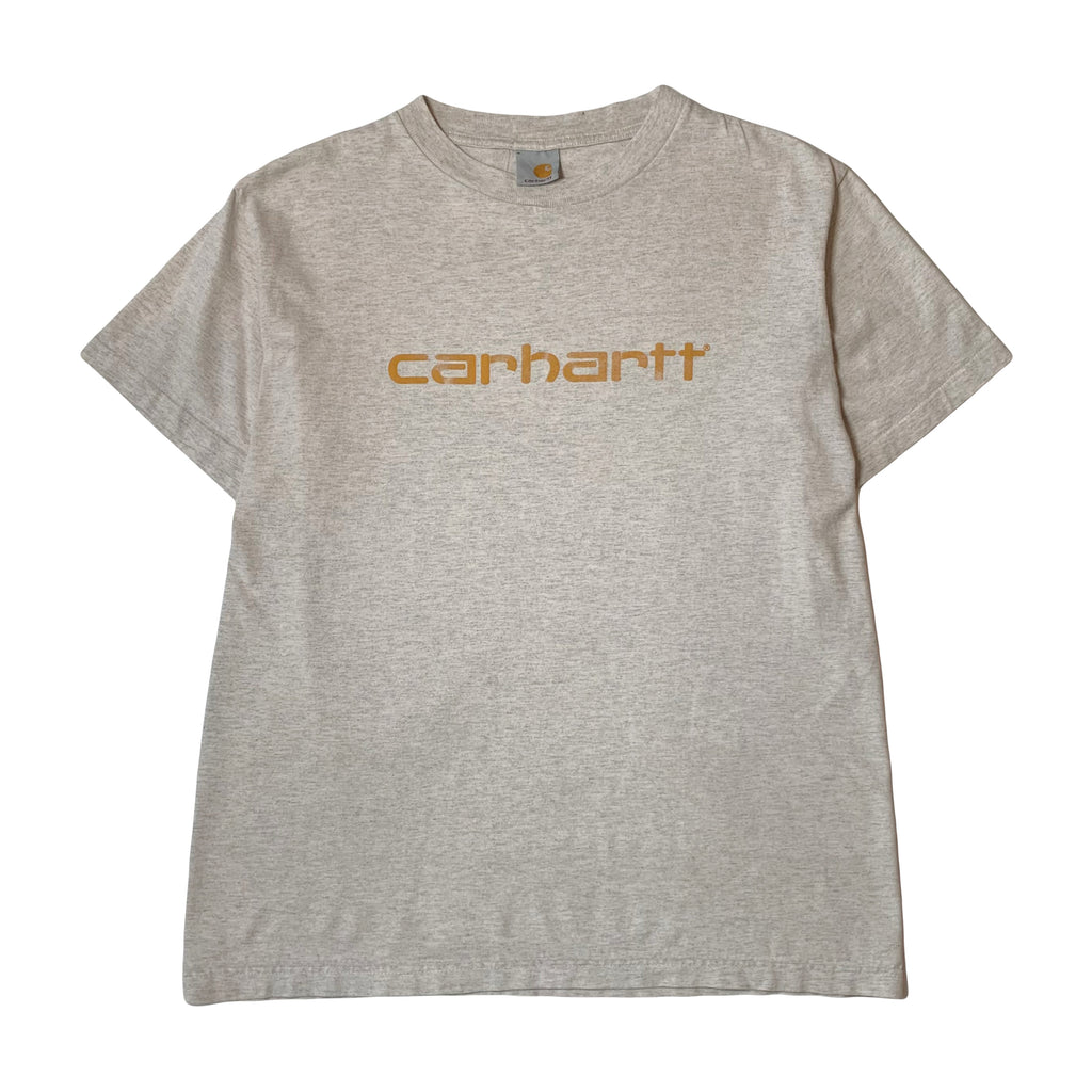 Vintage Carhartt Text Logo Tee L