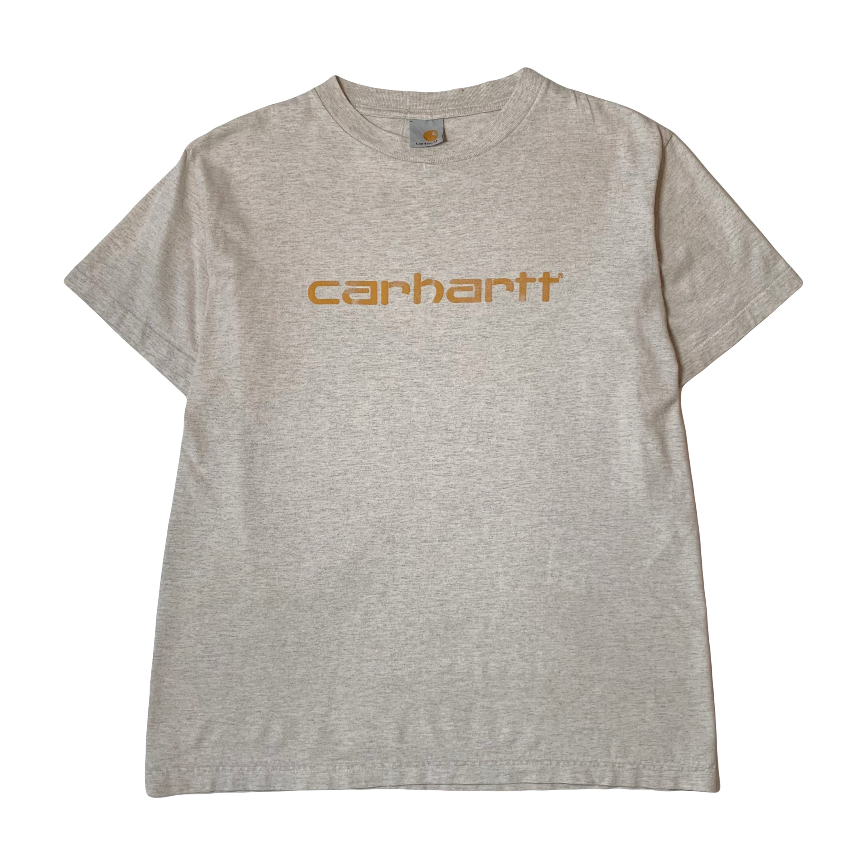 Vintage Carhartt Text Logo Tee L