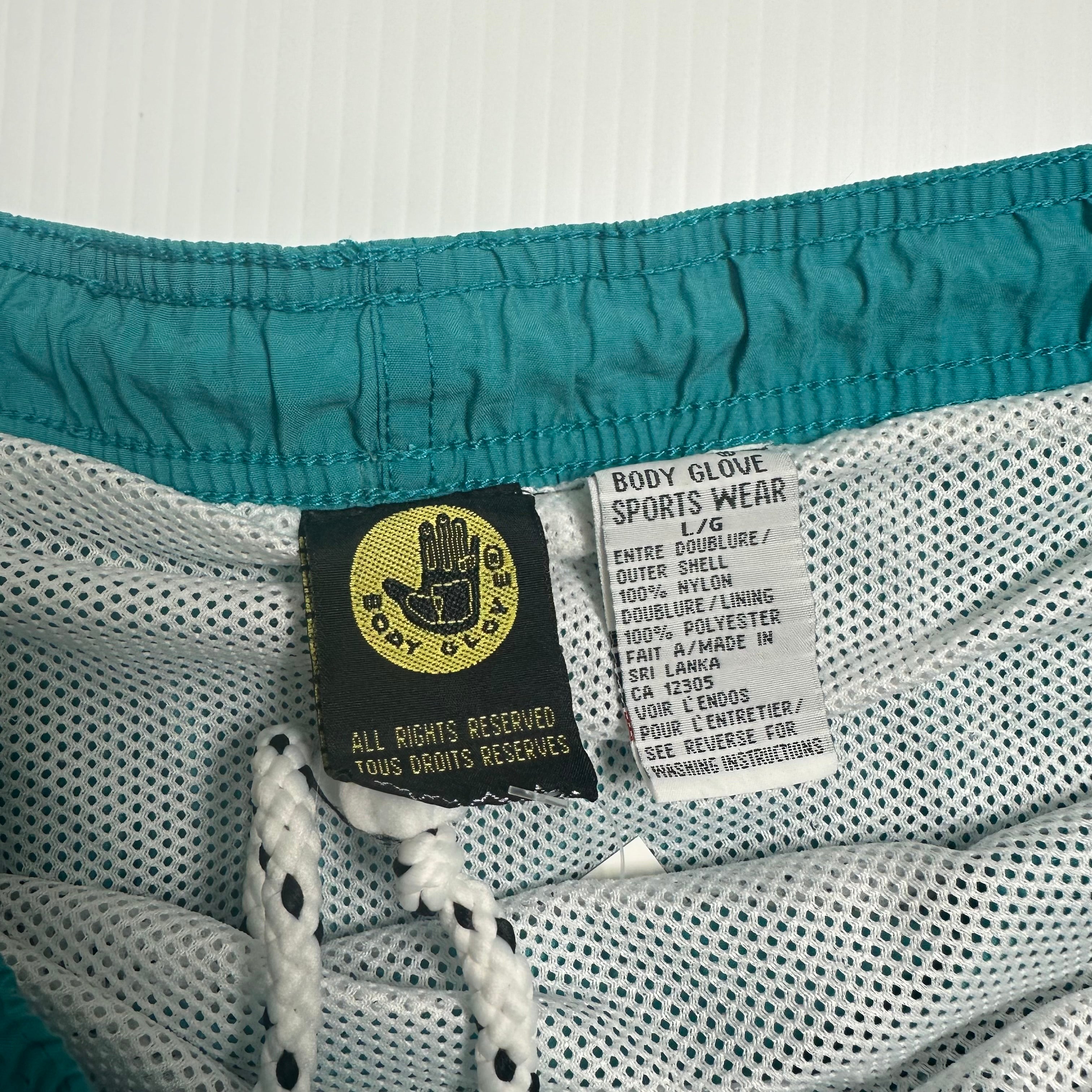 Vintage Body Glove Swim Shorts L