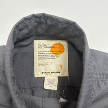Load image into Gallery viewer, Eddie Bauer Ripstop Short Sleeve Button Up Shirt M
