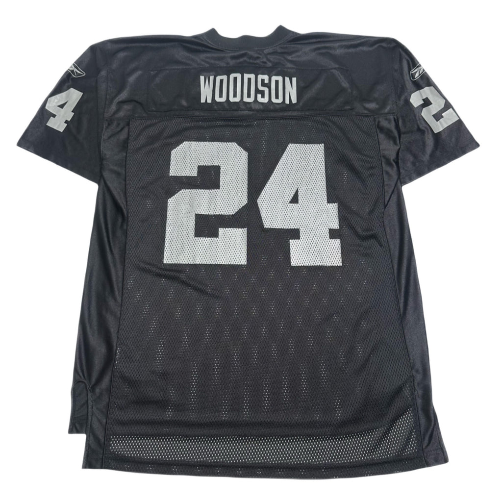 Reebok Oakland Raiders Woodson Jersey L