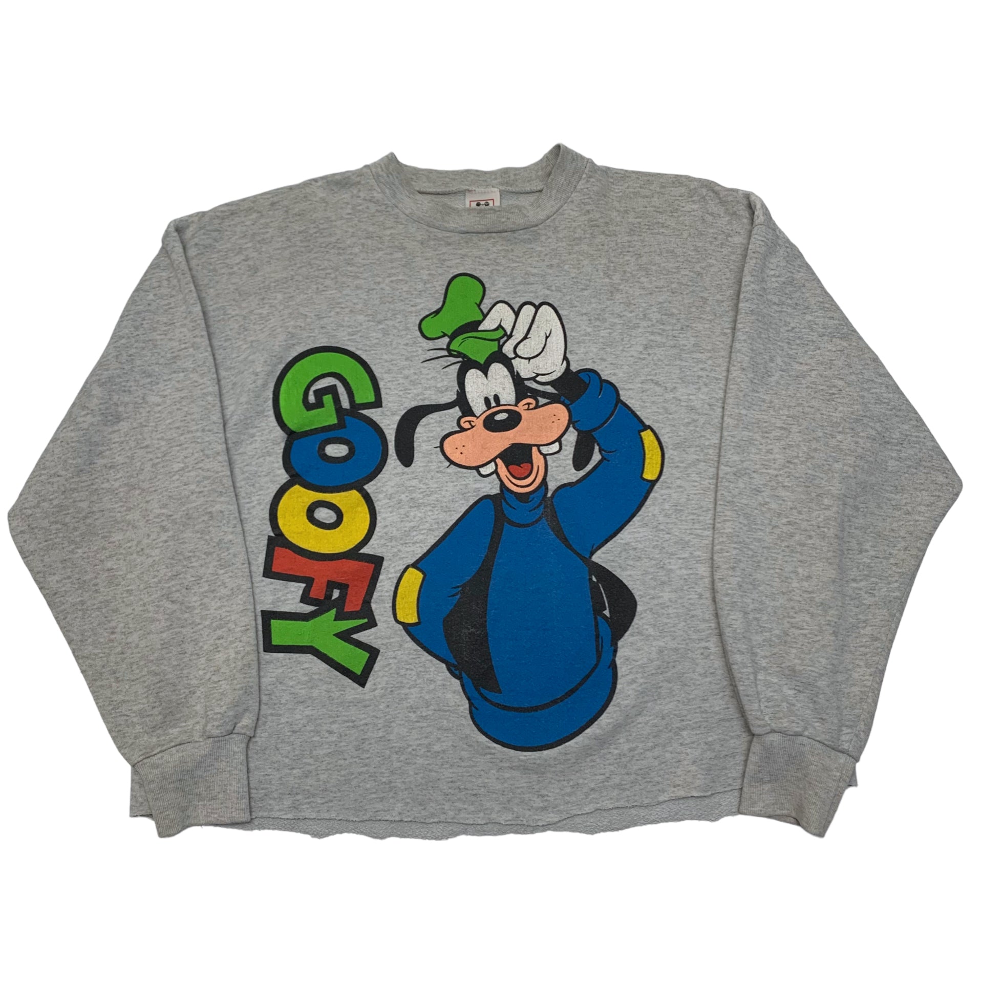 90s Goofy Cropped Crewneck L/XL